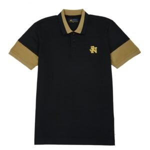 Jack Nicklaus Clark Polo Shirt Pria Slim Fit Hitam