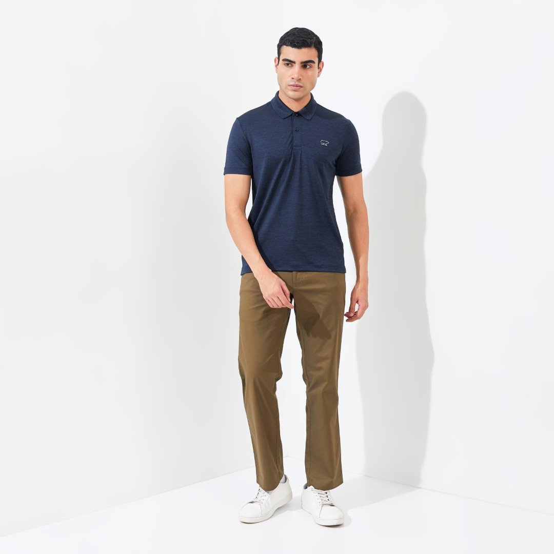 Jack Nicklaus Cornell Polo Shirt Pria Slim Fit Navy - Image 6