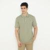 d&f Polo shirt basic - Green mint