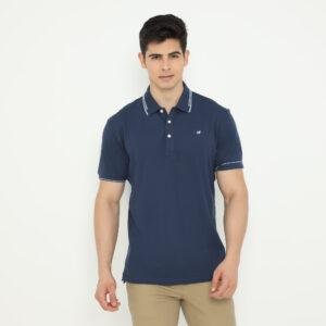 d&f Polo shirt basic - Navy