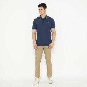 d&f Polo shirt basic - Navy