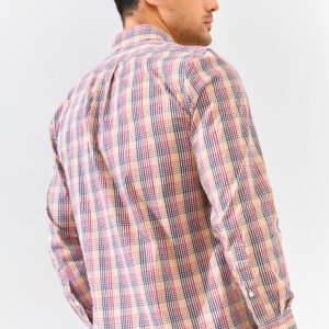 Jack Nicklaus Fraser Knightsbridge Large Check Long Sleeve Red Flex