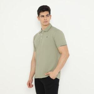 d&f Polo shirt basic - Green mint