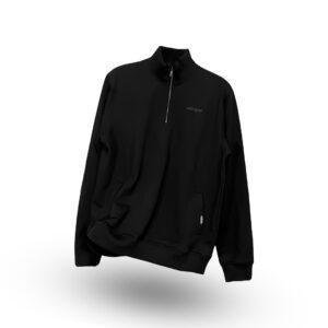 d&f Sweatshirt Halfzip DSGN Longneck - Hitam