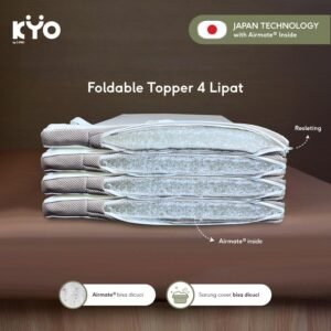 KYO Knot Your Ordinary Airmate Foldable Mattress / Alas Kasur / Pelapis Kasur / Pelindung Kasur / Matras Kasur