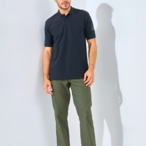 Jack Nicklaus Bariton Polo Shirt Pria Regular Fit Black