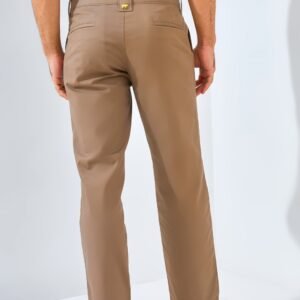 Jack Nicklaus Continent Celana Panjang Pria Regular Fit Khaki