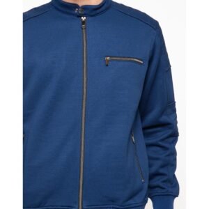 d&f Jaket pria bomber casual - Navy
