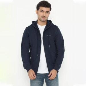 d&f sweatshirt hoodie L/S  pria ENDLESS- Navy