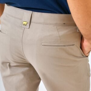Jack Nicklaus Continent Celana Panjang Pria Regular Fit Camel