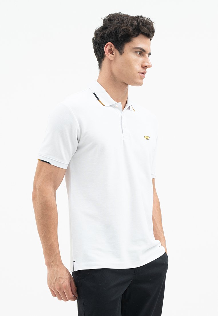 Jack Nicklaus Echo Polo Shirt Pria Regular Fit White - Image 4