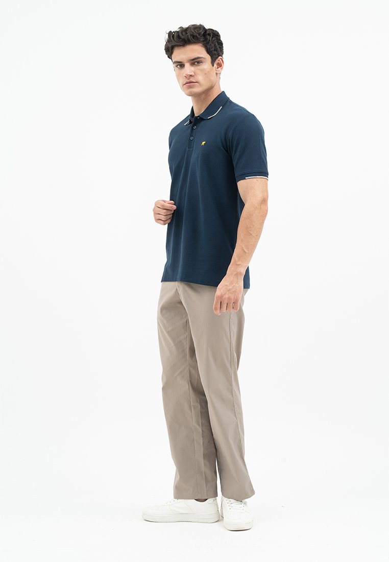 Jack Nicklaus Echo Polo Shirt Pria Regular Fit Navy - Image 6