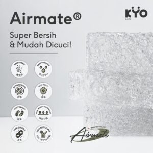 KYO Knot Your Ordinary Ergonomic Airmate Pillow Lite / Bantal Bihun / Bantal Anak / Bantal Dewasa / Bantal Tidur / Bantal Ergonomis ( Soft )