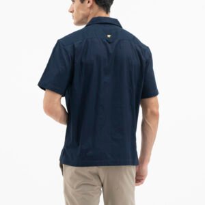 Jack Nicklaus Prodigy Kemeja Pria Lengan Pendek Regular Fit Navy