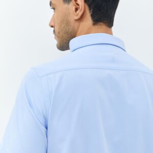 Jobb Elton Kemeja Pria Lengan Pendek Slim Fit Biru