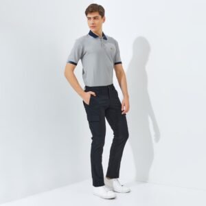 Jack Nicklaus Jaguar Celana Panjang Pria Slim Fit Black