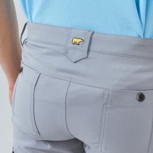 Jack Nicklaus Jaguar Celana Panjang Pria Slim Fit Light Grey