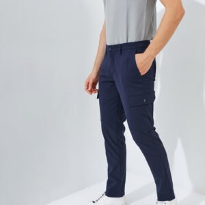 Jack Nicklaus Jaguar Celana Panjang Pria Slim Fit Navy