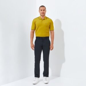 Jack Nicklaus Harrier Celana Panjang Pria Slim Fit Black