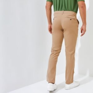 Jack Nicklaus Harrier Celana Panjang Pria Slim Fit Khaki