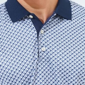 Jack Nicklaus Hennesy Premium All Over Printed Polo Classic Navy