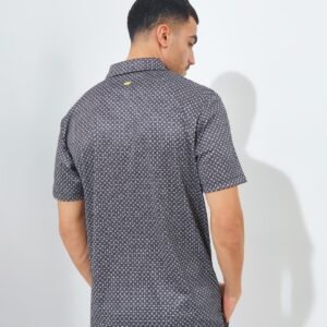 Jack Nicklaus Intercontinental Premium Tile Printed Polo Caviar