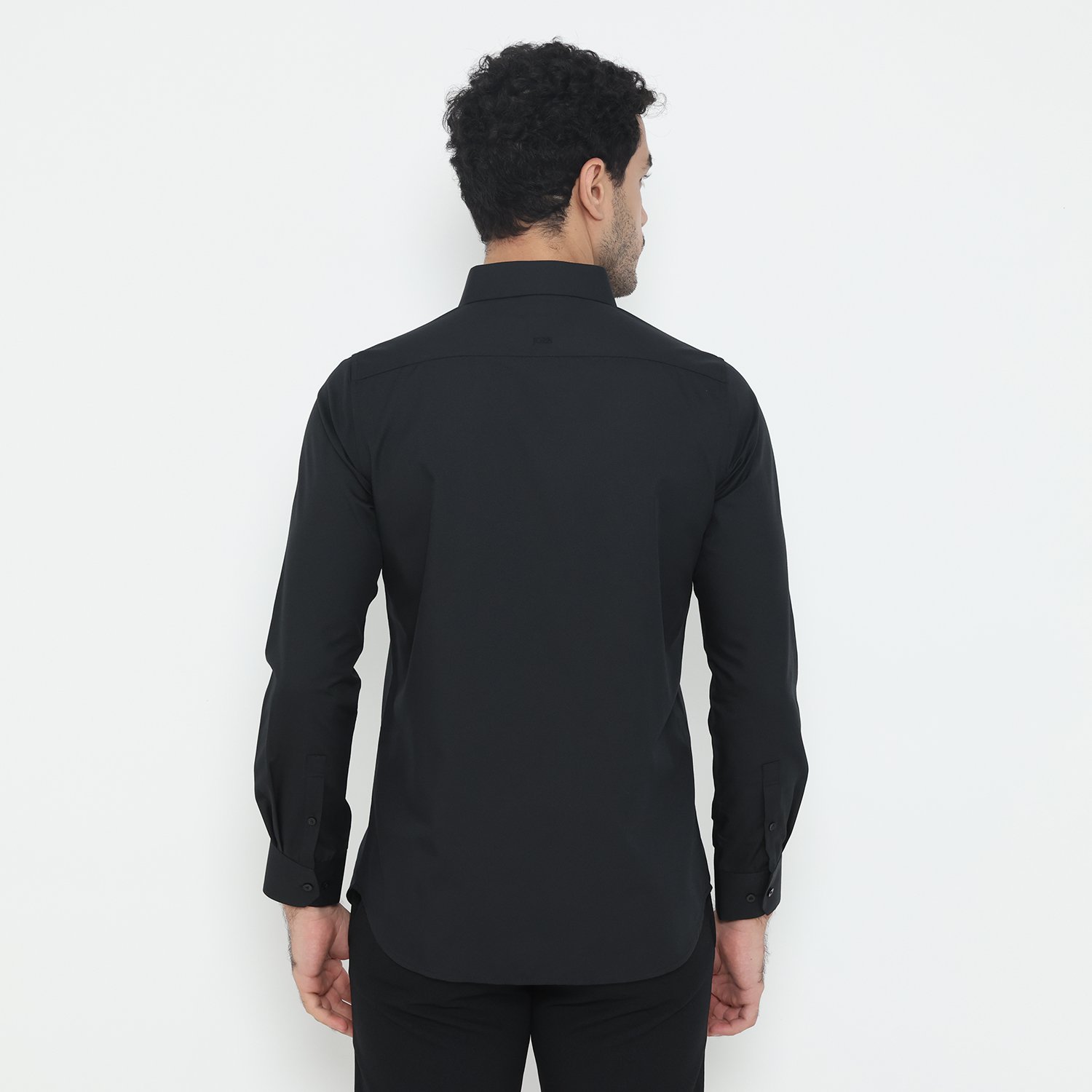 Jobb Lumina Kemeja Pria Lengan Panjang Slim Fit Hitam - Image 3