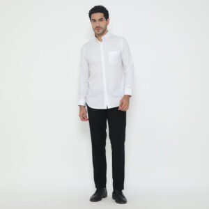 Jobb Lumina Kemeja Pria Lengan Panjang Slim Fit Putih