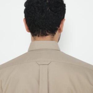 Jack Nicklaus Chester Kemeja Pria Lengan Pendek Regular Fit Light Brown