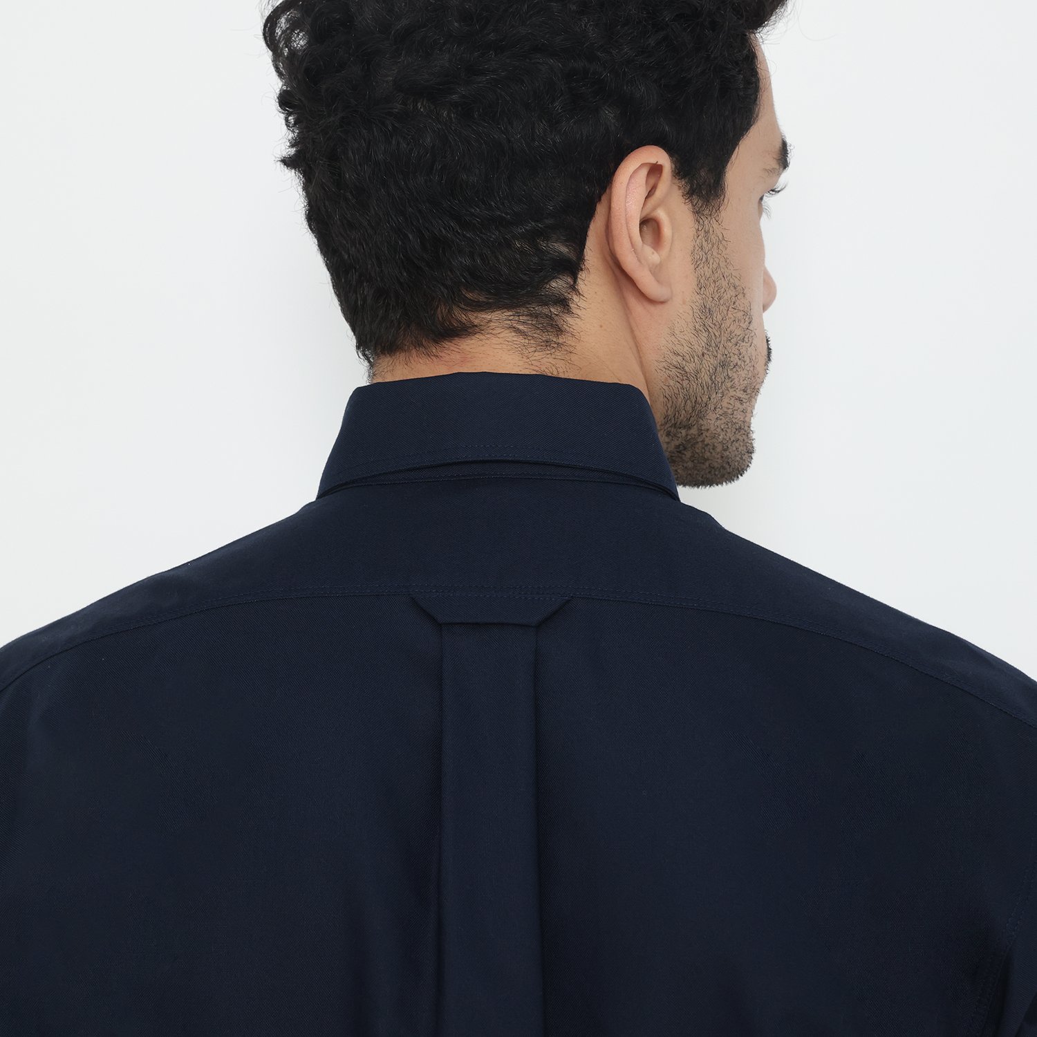 Jack Nicklaus Winter Kemeja Pria Lengan Pendek Regular Fit Navy - Image 4