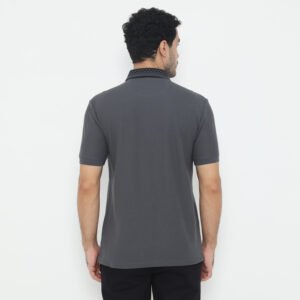 Jack Nicklaus Prospero Polo Shirt Pria Regular Fit Iron Gate