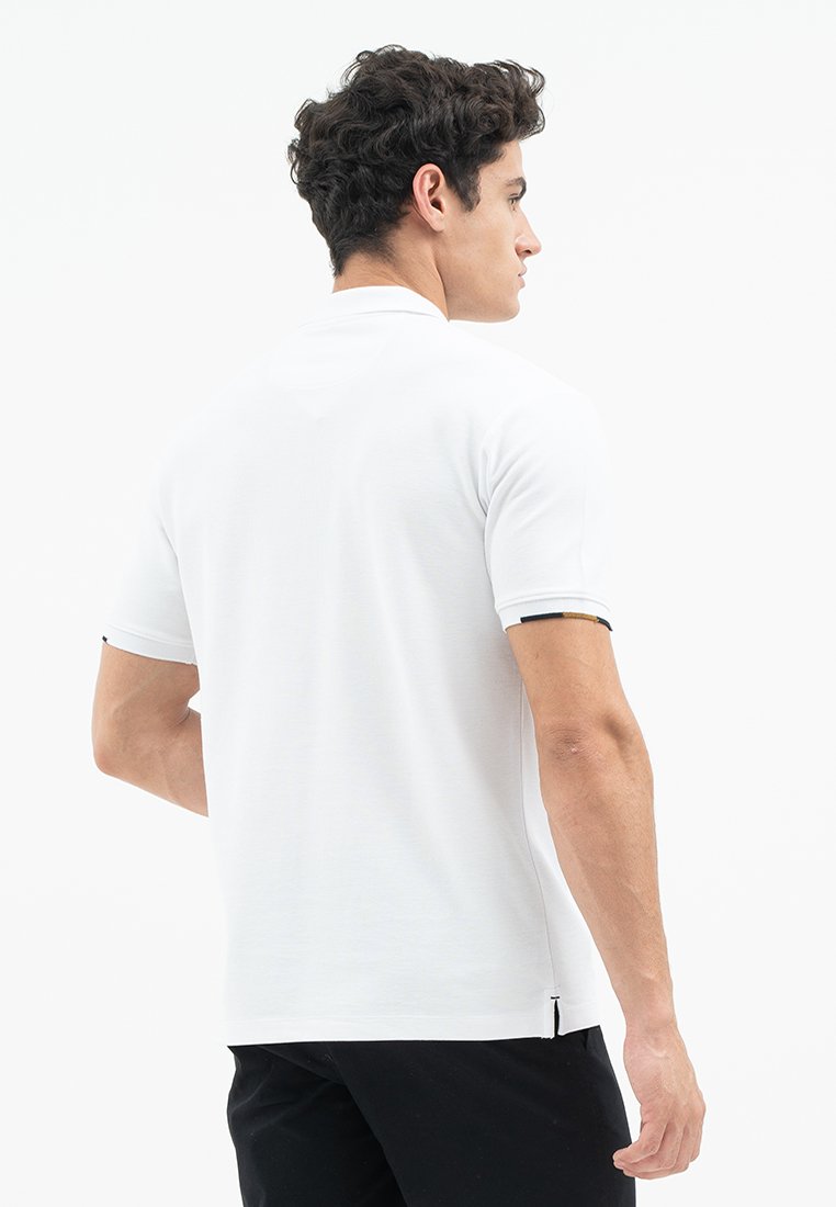 Jack Nicklaus Echo Polo Shirt Pria Regular Fit White - Image 3