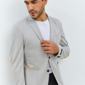 Jobb Alberta-T2 Jas Pria Slim Fit Light Khaki