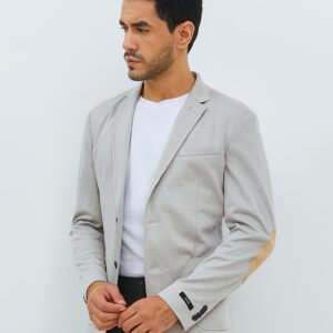 Jobb Alberta-T2 Jas Pria Slim Fit Light Khaki