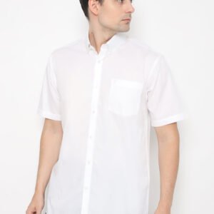 Jobb Ambero Kemeja Pria Lengan Pendek Regular Fit Putih
