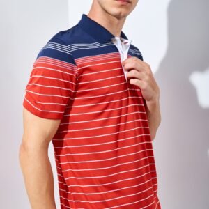 Jack Nicklaus Arcadia Premium Tonal Two Color Solid Polo Caviar