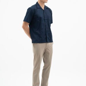 Jack Nicklaus Prodigy Kemeja Pria Lengan Pendek Regular Fit Navy