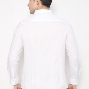 Jobb Bassein Kemeja Pria Lengan Panjang Slim Fit Putih