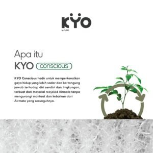 KYO Knot Your Ordinary Airmate Lucy Seat Cushion / Bantal Duduk / Alas Duduk / Alas Kursi - KYO Conscious