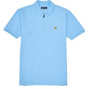 Jack Nicklaus Benedict Polo Shirt Pria Regular Fit Light Blue