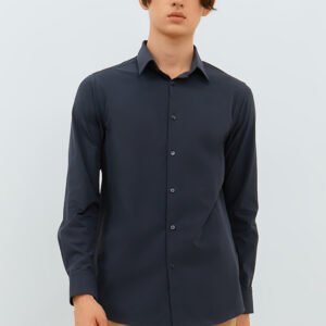 Jobb Beverly Kemeja Pria Lengan Panjang Slim Fit Dark Grey