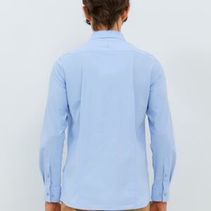 Jobb Beverly Kemeja Pria Lengan Panjang Slim Fit Light Blue