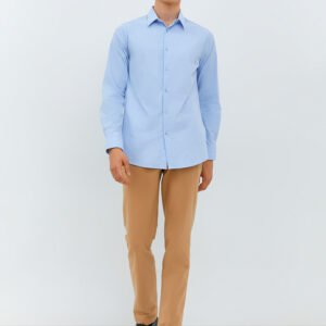 Jobb Beverly Kemeja Pria Lengan Panjang Slim Fit Light Blue