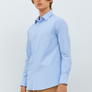 Jobb Beverly Kemeja Pria Lengan Panjang Slim Fit Light Blue
