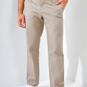 Jack Nicklaus Continent Celana Panjang Pria Regular Fit Camel