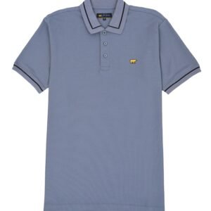 Jack Nicklaus Brehme Polo Shirt Pria Regular Fit Medium Grey