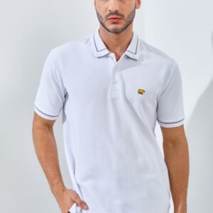 Jack Nicklaus Brehme Polo Shirt Pria Regular Fit White