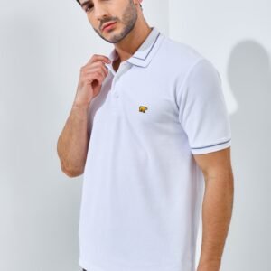 Jack Nicklaus Brehme Polo Shirt Pria Regular Fit White