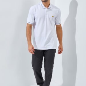 Jack Nicklaus Brehme Polo Shirt Pria Regular Fit White