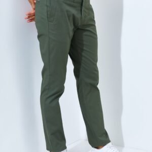 Jack Nicklaus Bridgeston Celana Panjang Pria Slim Fit Dark Green